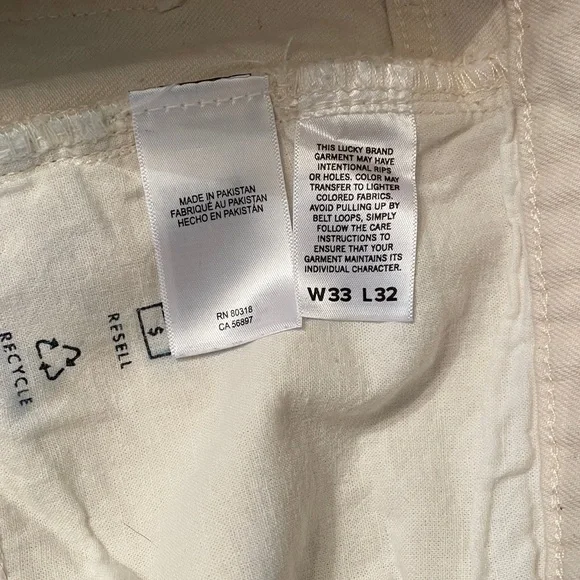 Lucky Brand Beige Denim jeans - Picture 8 of 10